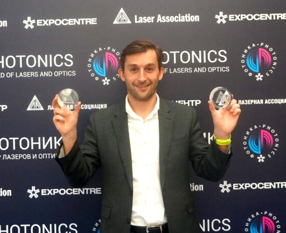 Награды ИАиЭ СО РАН в конкурсе ЛАС на выставке Фотоника-2022. Шелемба ИС 220408 Photonika 2022 Shelemba IS